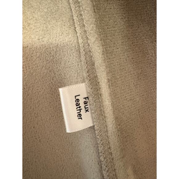 Joan Vass vest faux leather - Picture 6 of 6